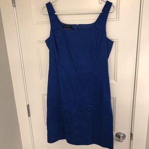 Royal blue dress